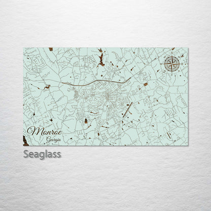 Monroe, Georgia Street Map