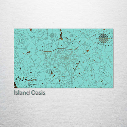 Monroe, Georgia Street Map