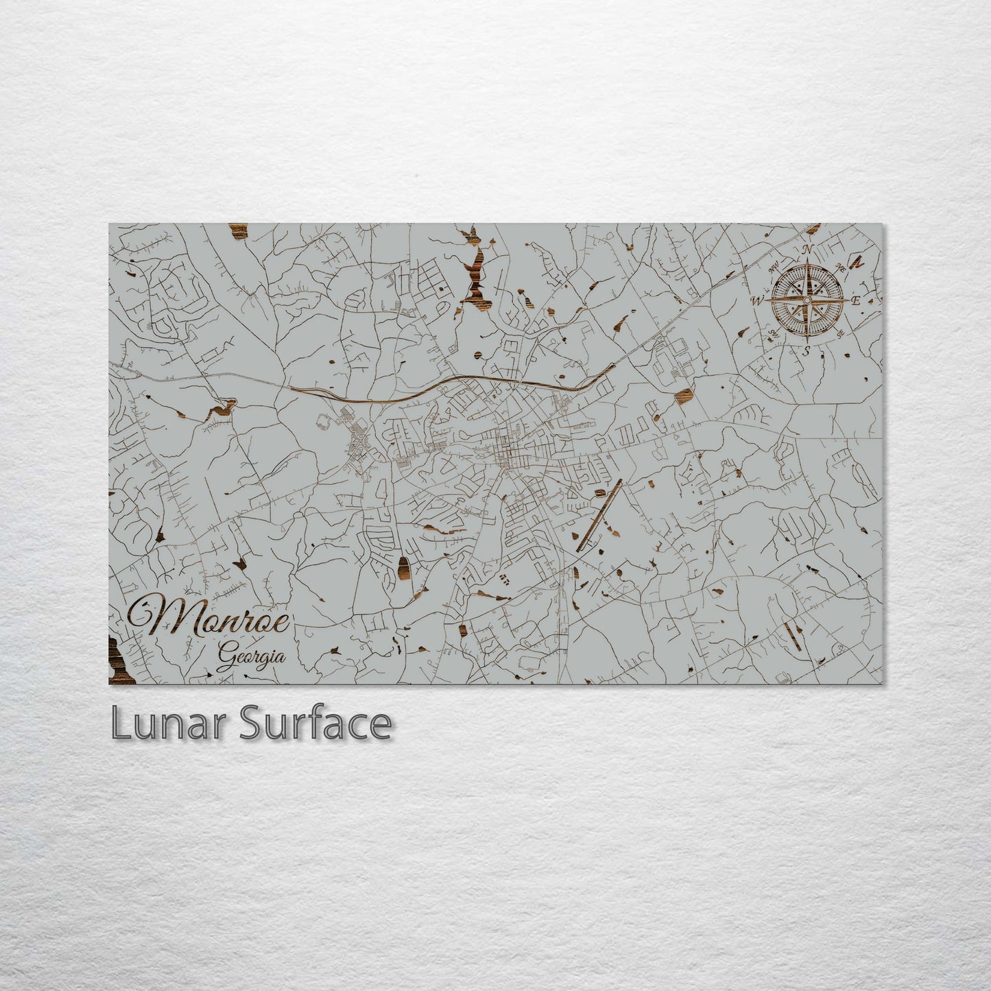 Monroe, Georgia Street Map