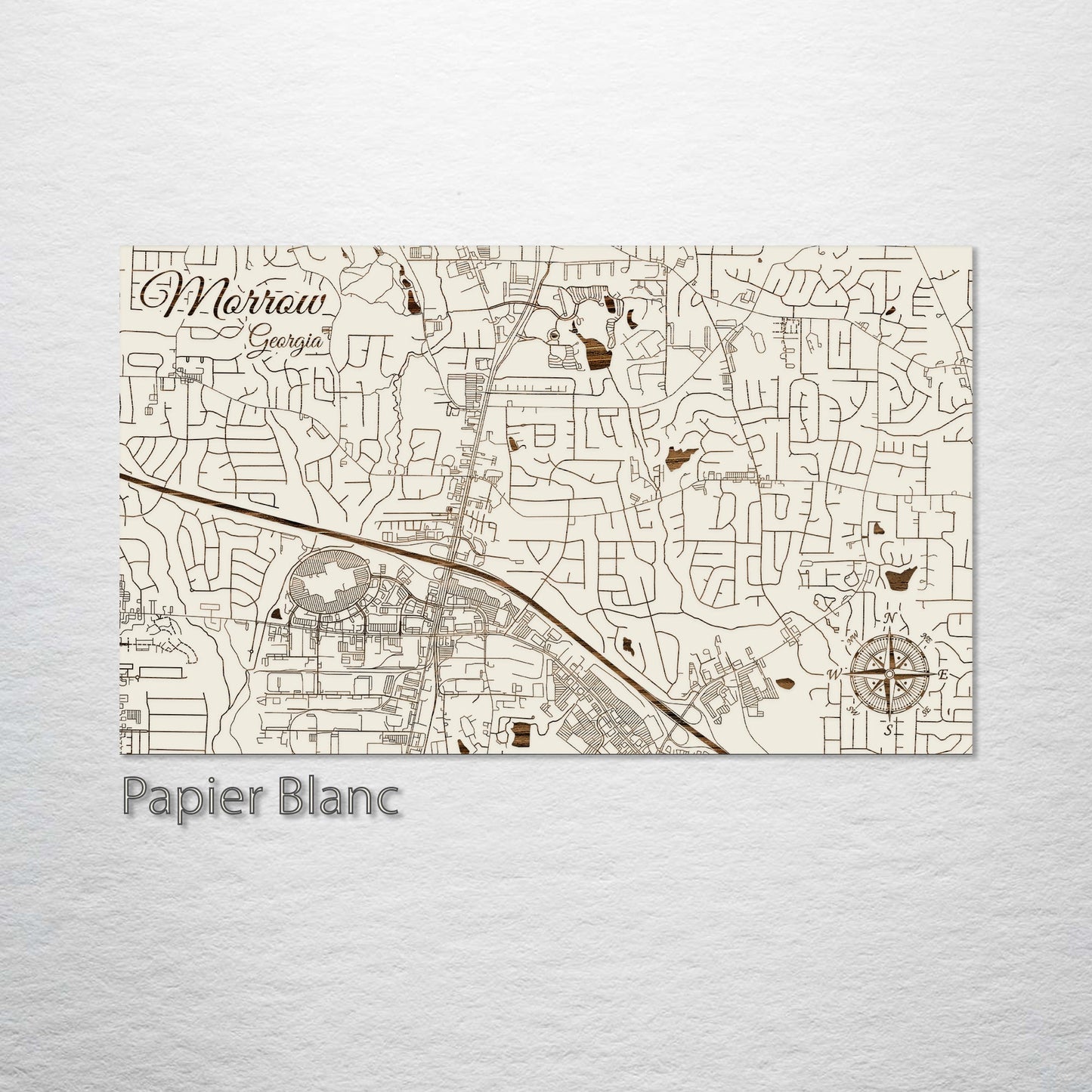 Morrow, Georgia Street Map