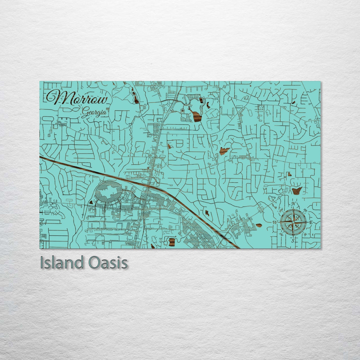 Morrow, Georgia Street Map