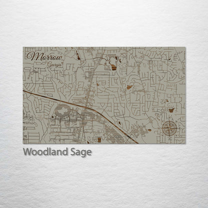 Morrow, Georgia Street Map