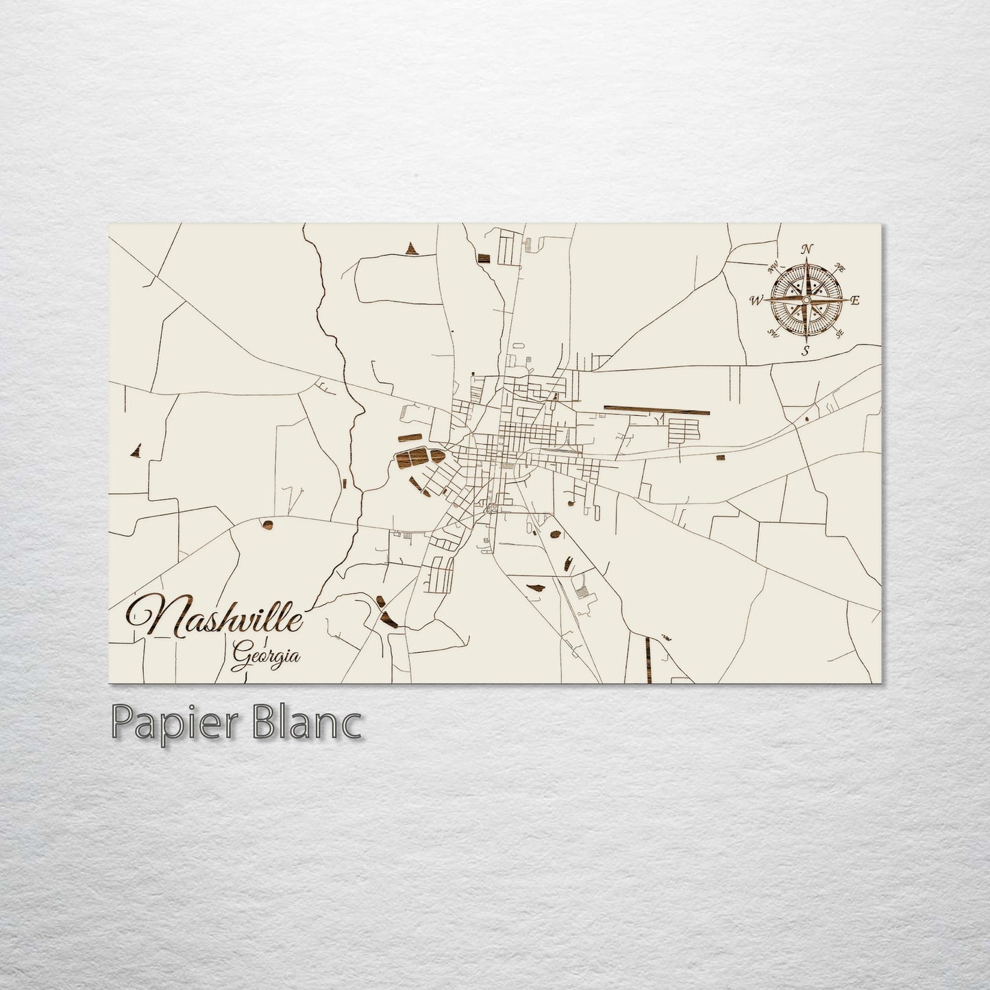 Nashville, Georgia Street Map