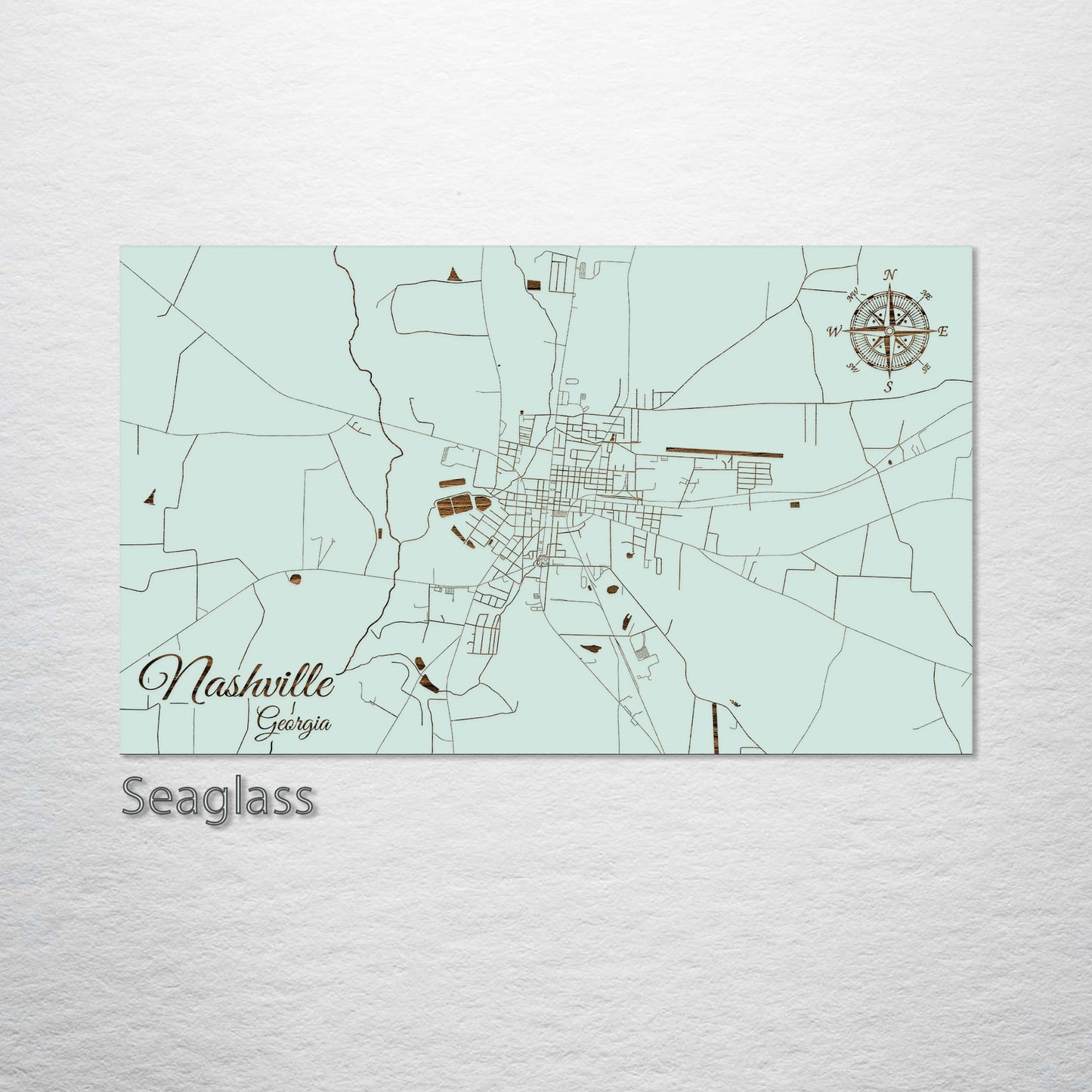 Nashville, Georgia Street Map