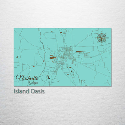 Nashville, Georgia Street Map