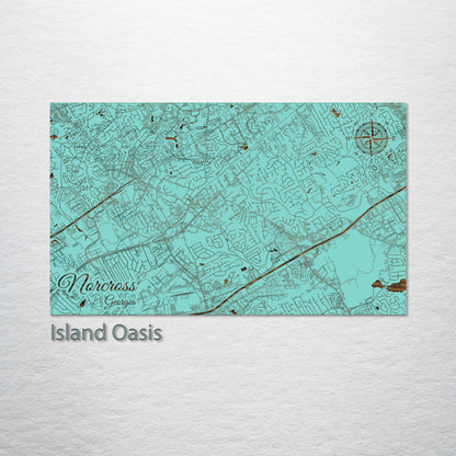 Norcross, Georgia Street Map