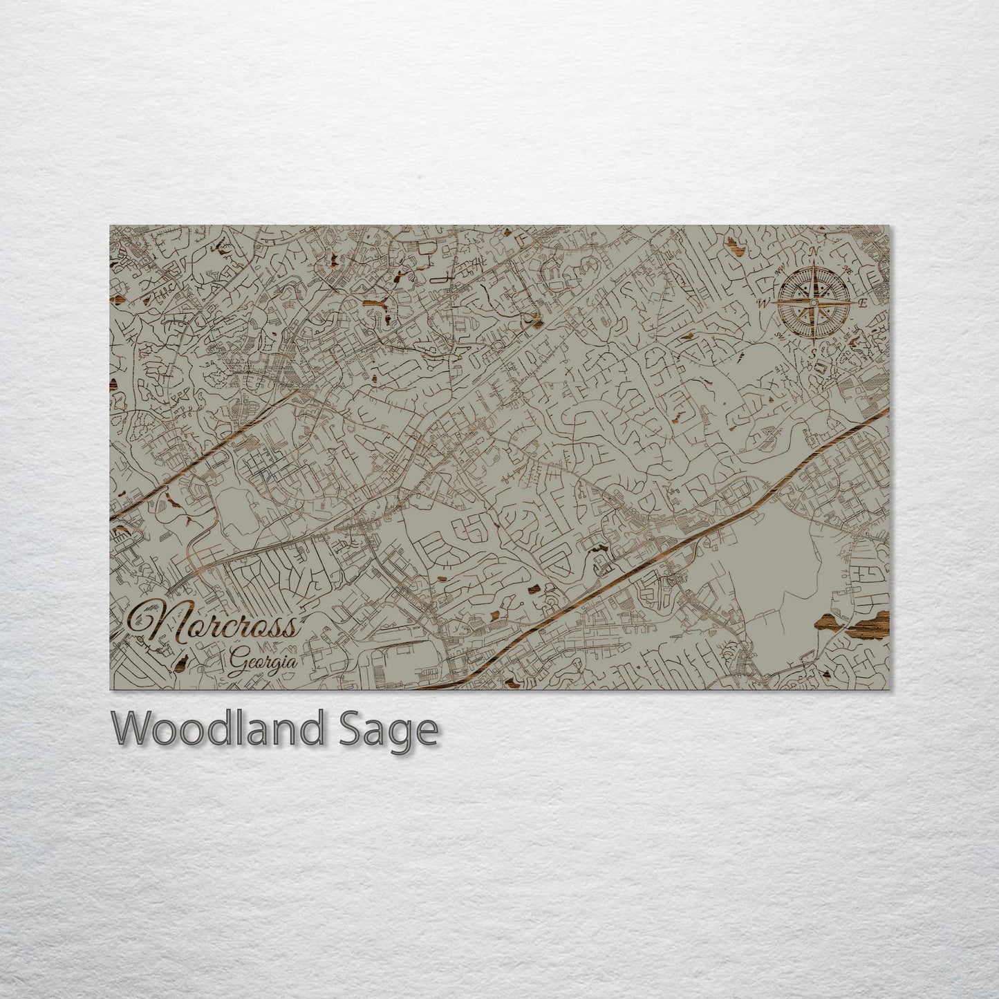 Norcross, Georgia Street Map