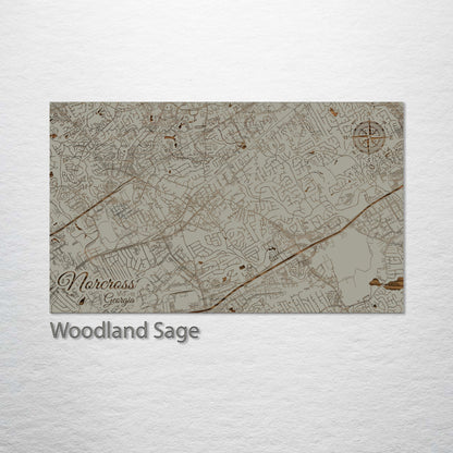 Norcross, Georgia Street Map