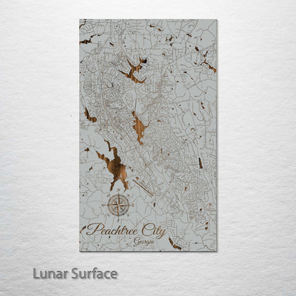 Peachtree City, Georgia Street Map