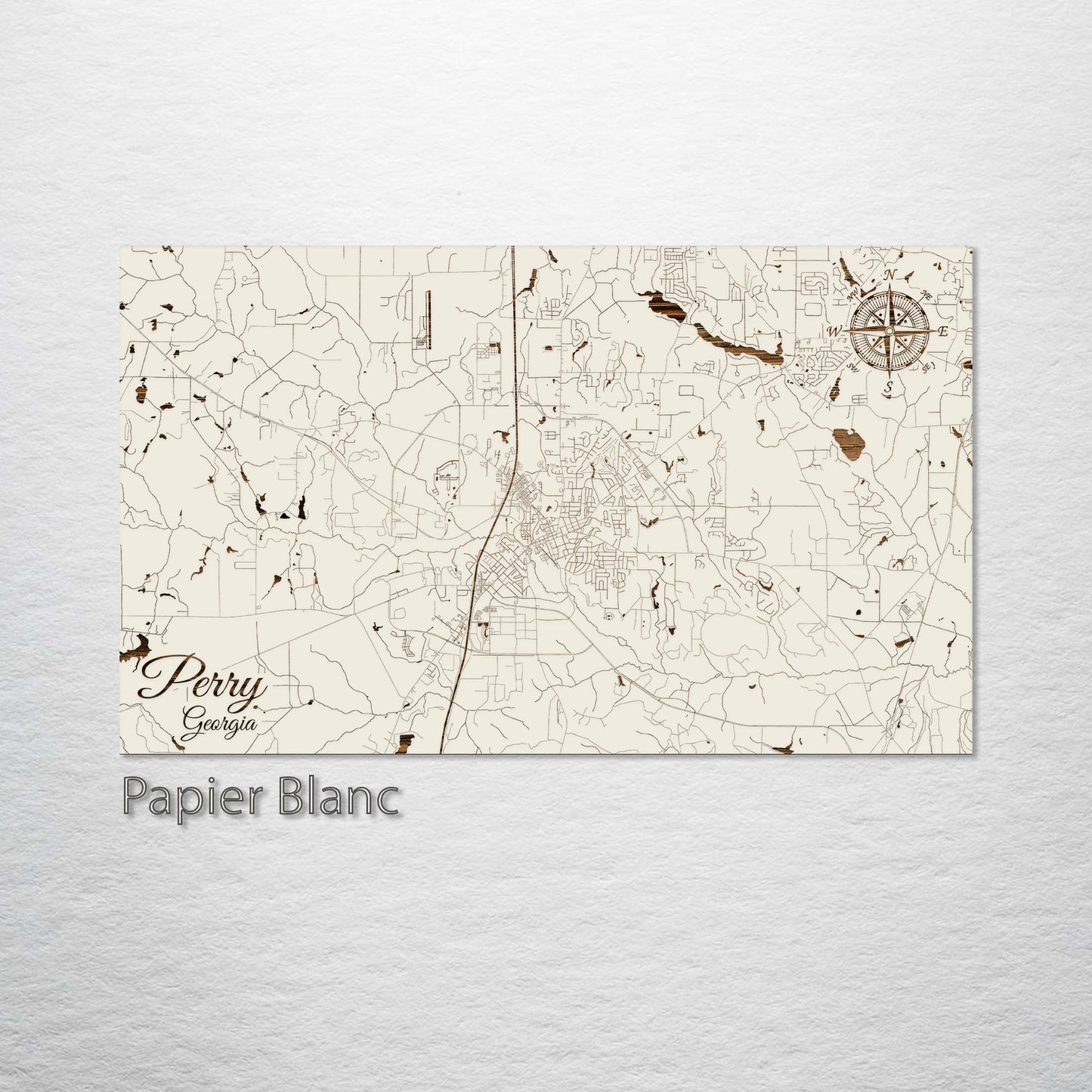 Perry, Georgia Street Map