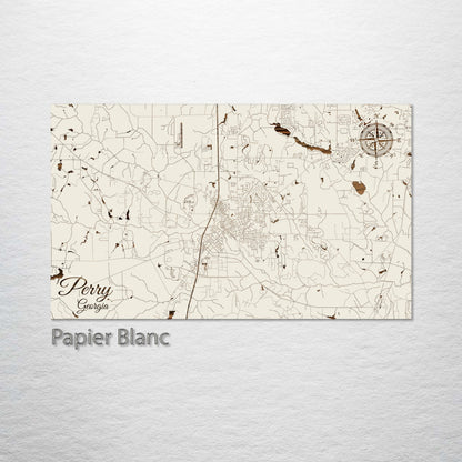 Perry, Georgia Street Map