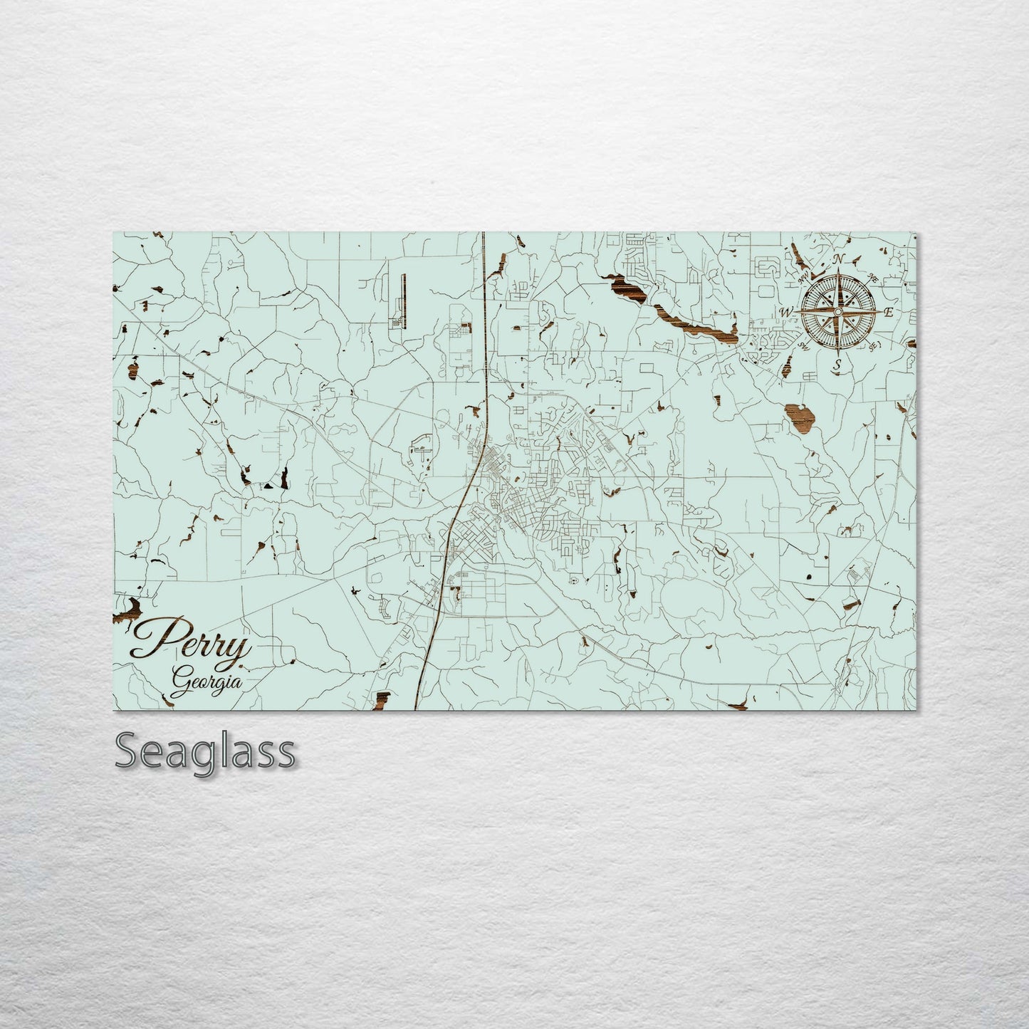 Perry, Georgia Street Map