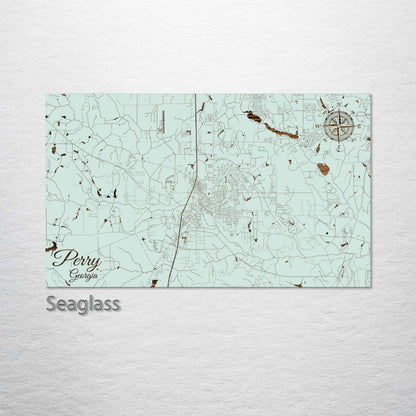 Perry, Georgia Street Map