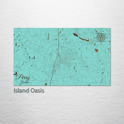 Perry, Georgia Street Map