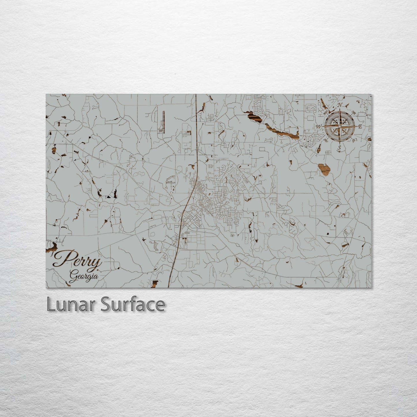 Perry, Georgia Street Map