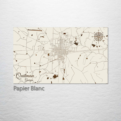 Quitman, Georgia Street Map