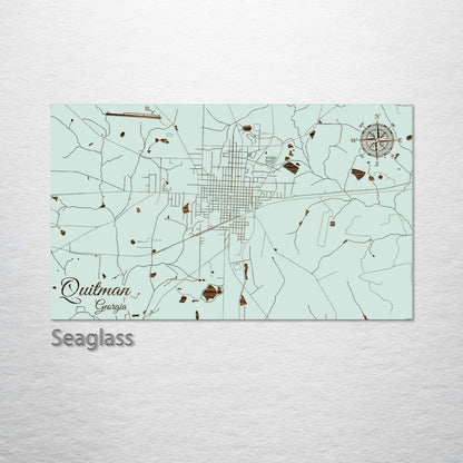 Quitman, Georgia Street Map