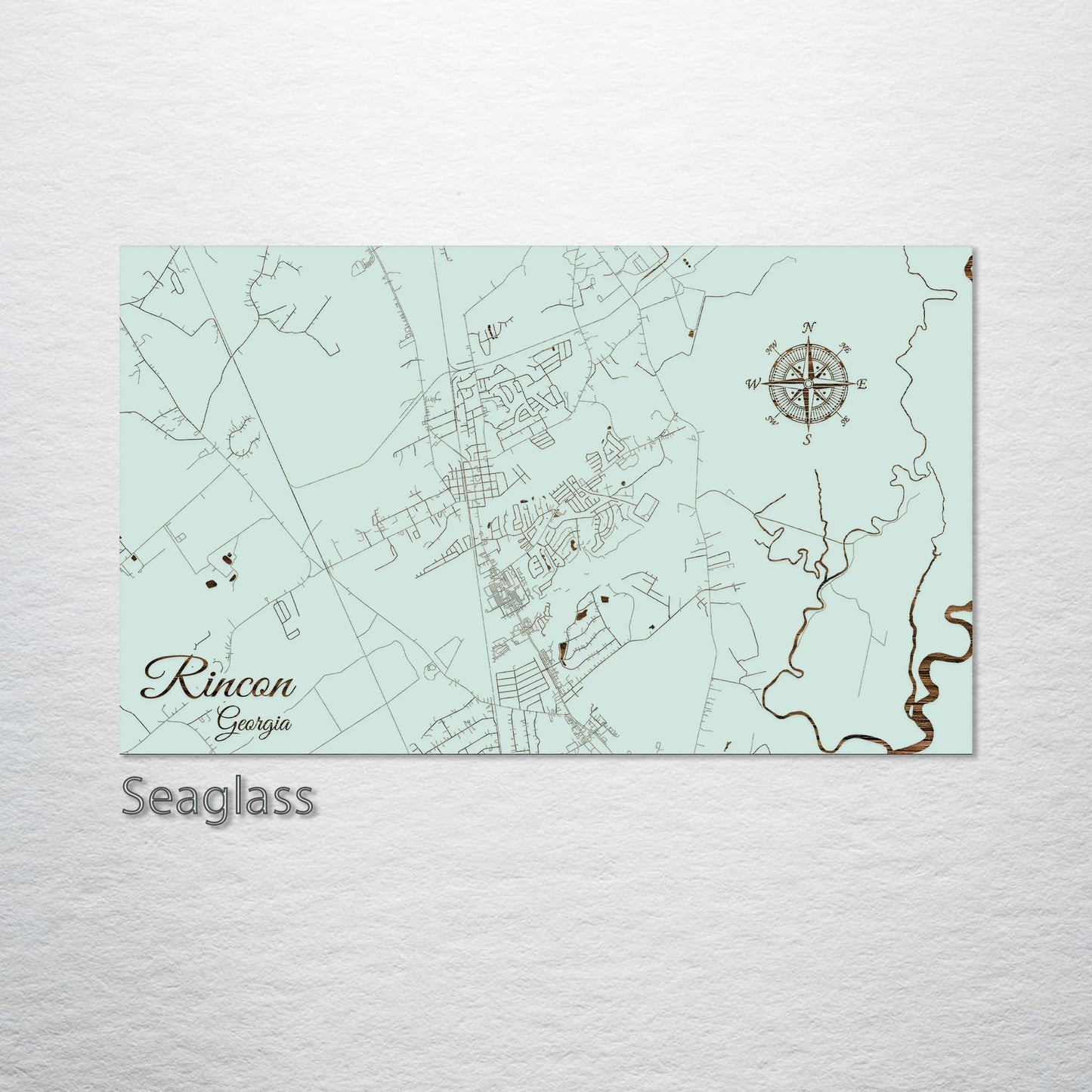 Rincon, Georgia Street Map