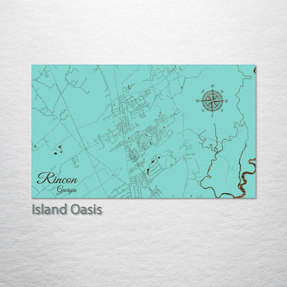 Rincon, Georgia Street Map