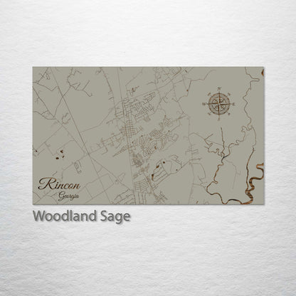 Rincon, Georgia Street Map