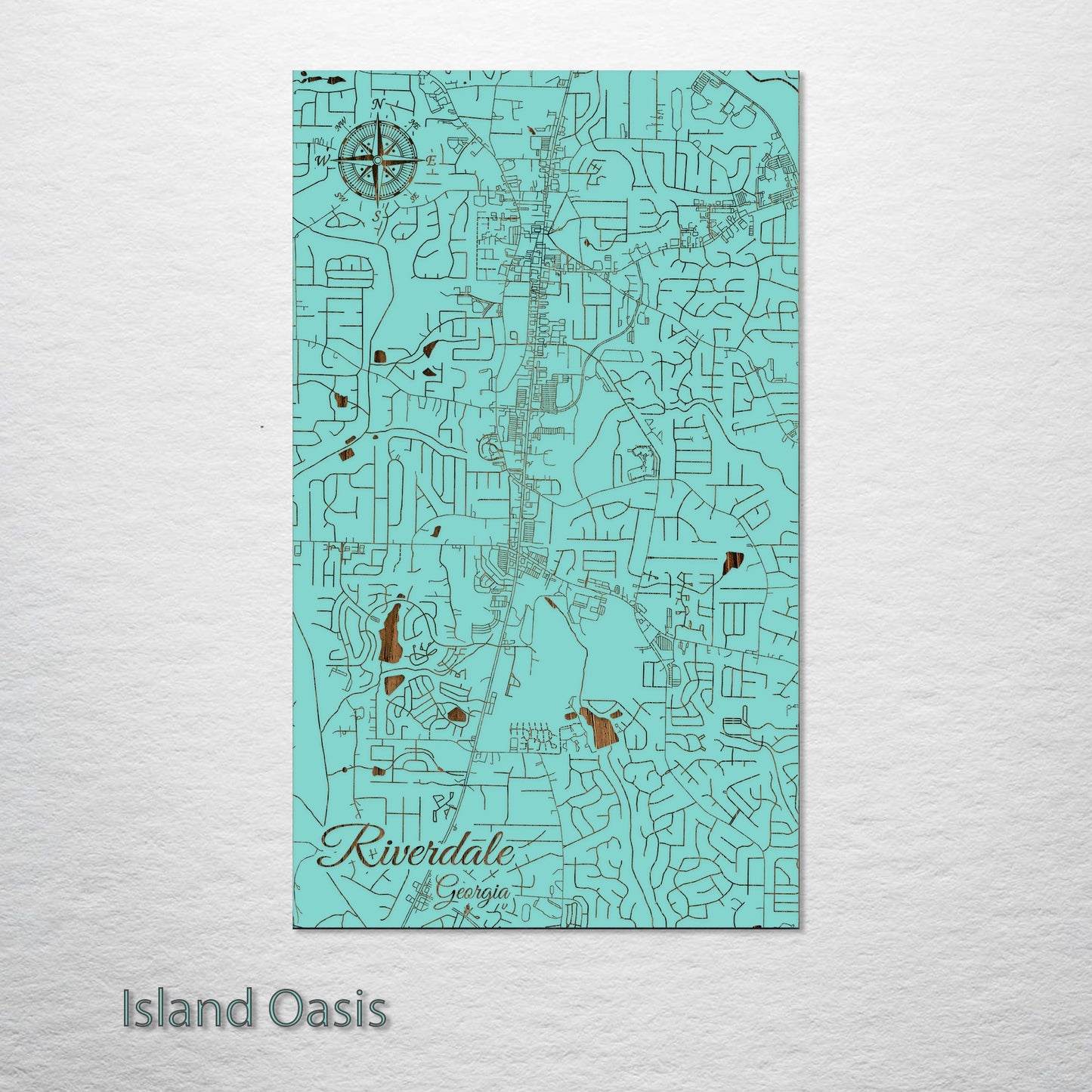 Riverdale, Georgia Street Map