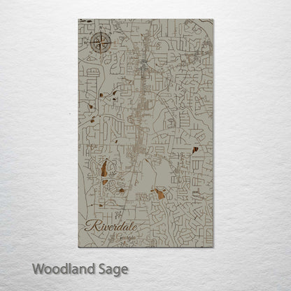 Riverdale, Georgia Street Map