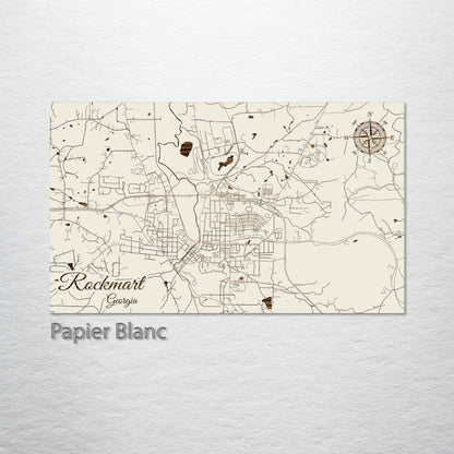 Rockmart, Georgia Street Map