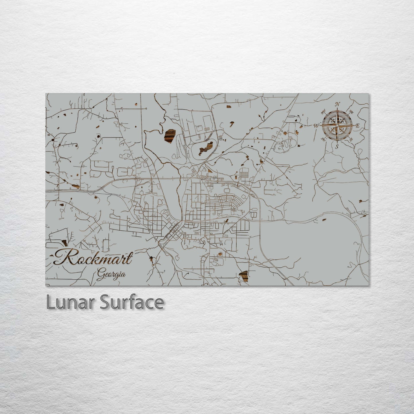 Rockmart, Georgia Street Map