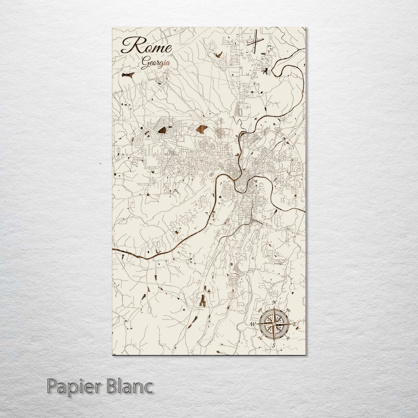 Rome, Georgia Street Map