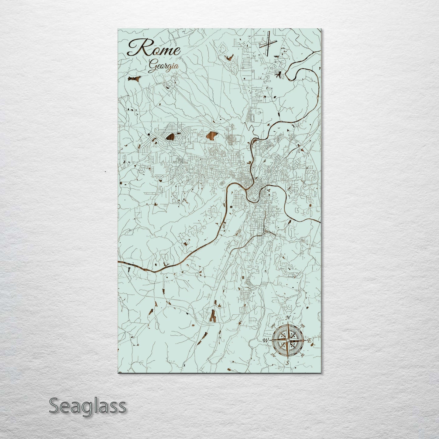 Rome, Georgia Street Map