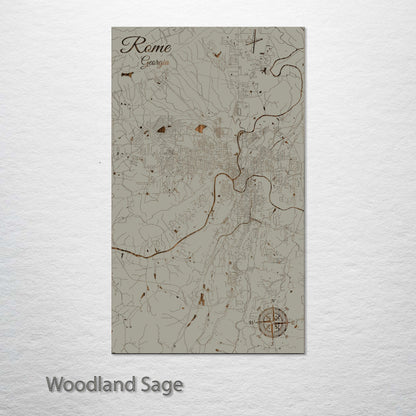 Rome, Georgia Street Map