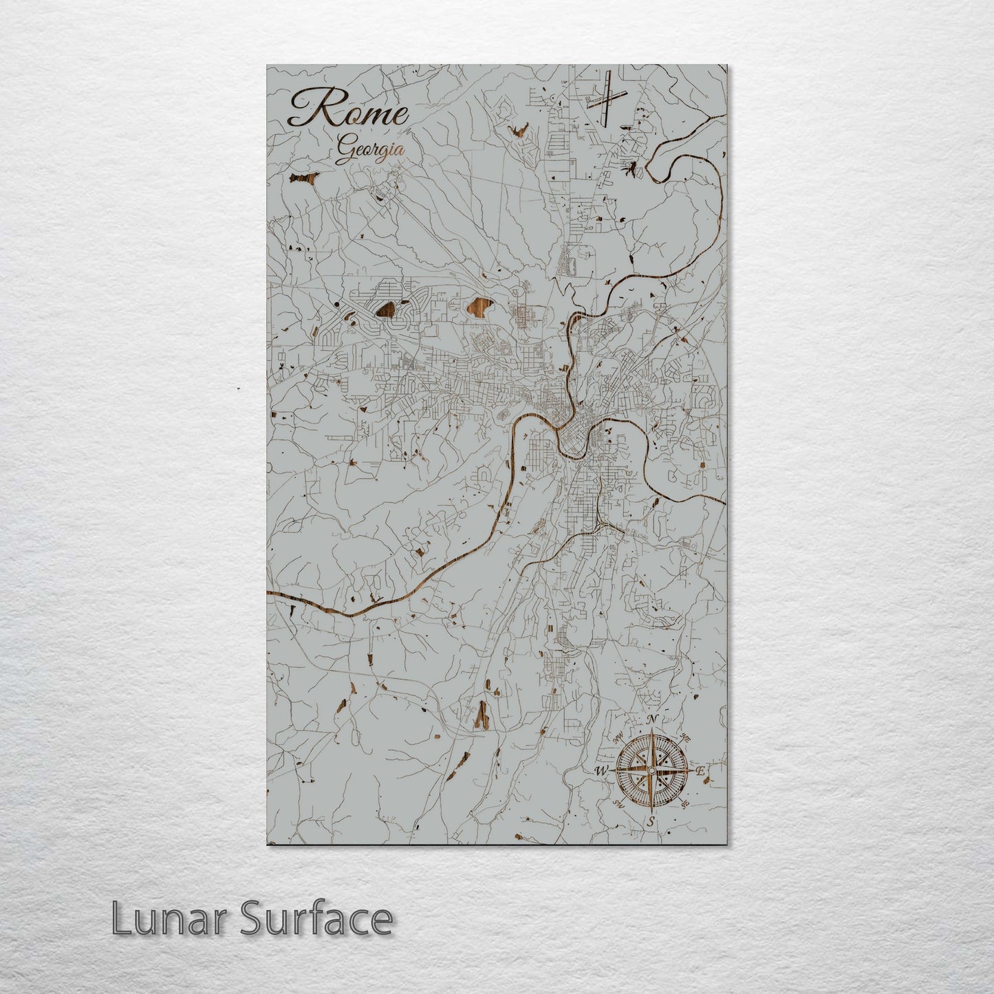 Rome, Georgia Street Map