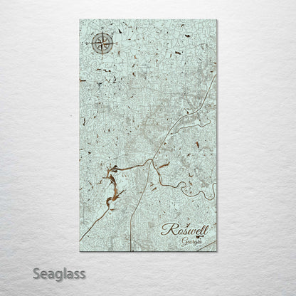 Roswell, Georgia Street Map