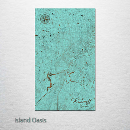 Roswell, Georgia Street Map