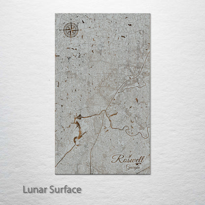 Roswell, Georgia Street Map