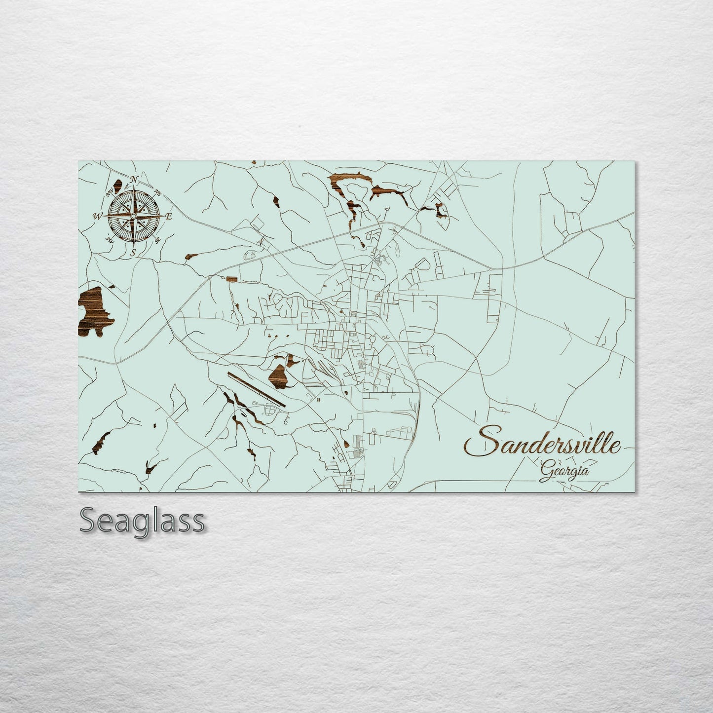 Sandersville, Georgia Street Map