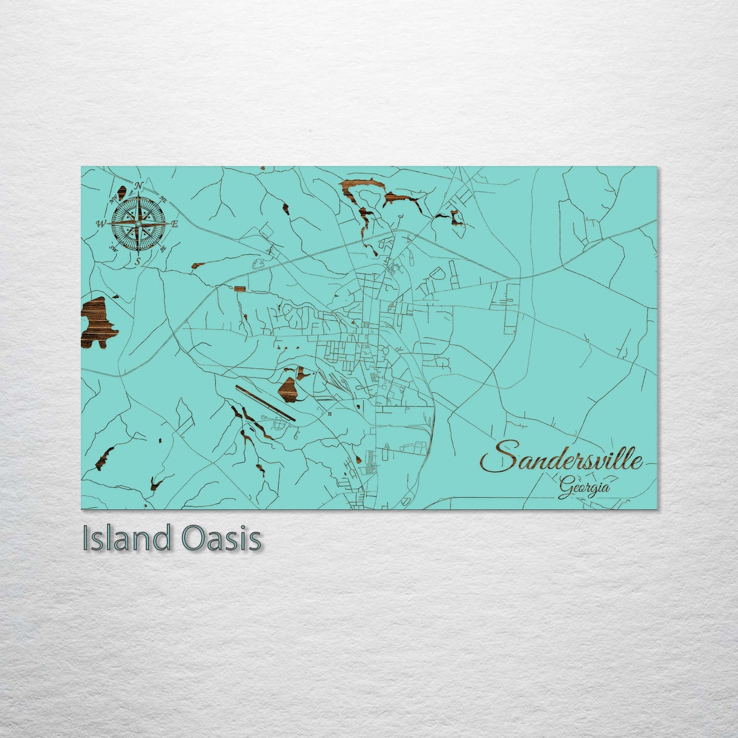 Sandersville, Georgia Street Map