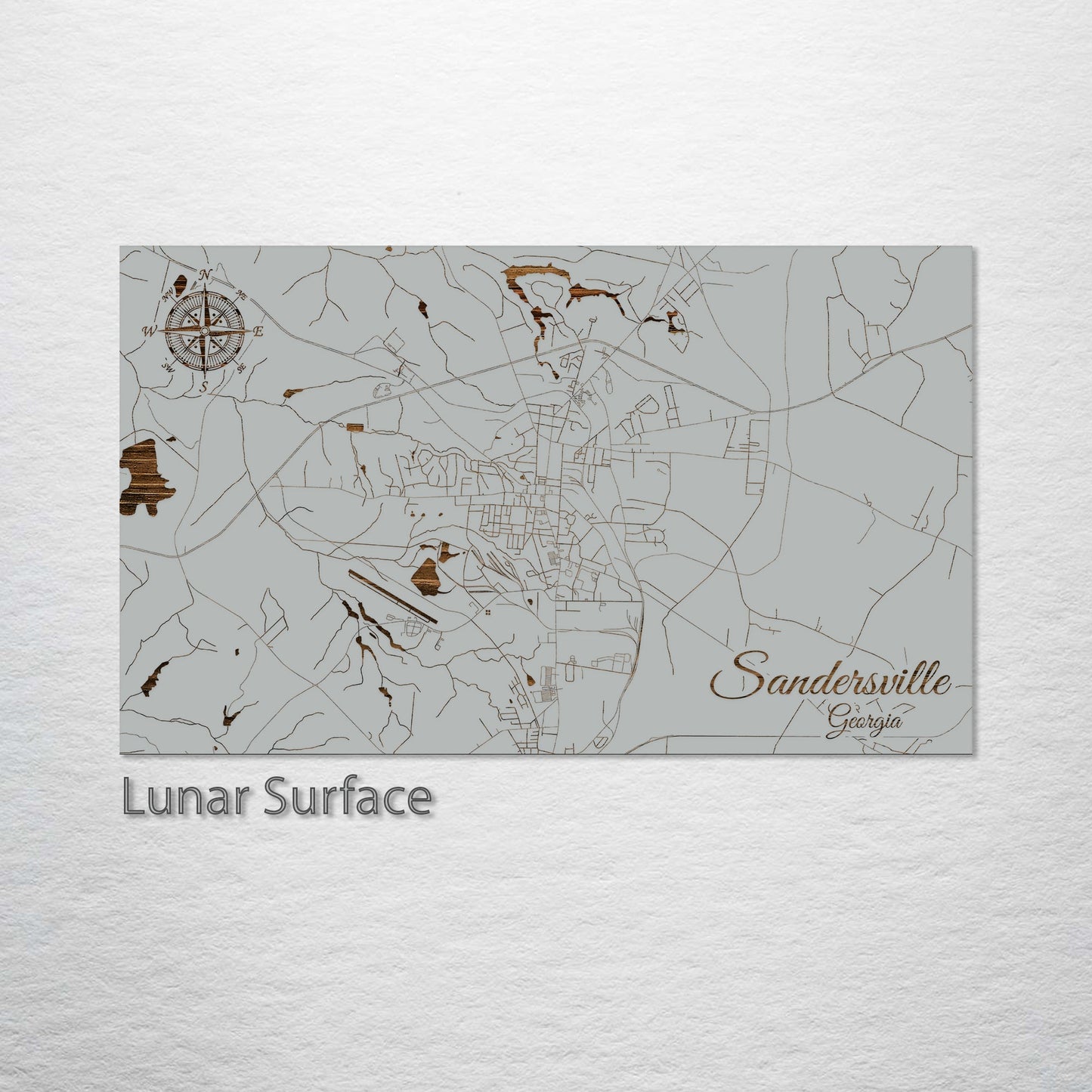 Sandersville, Georgia Street Map