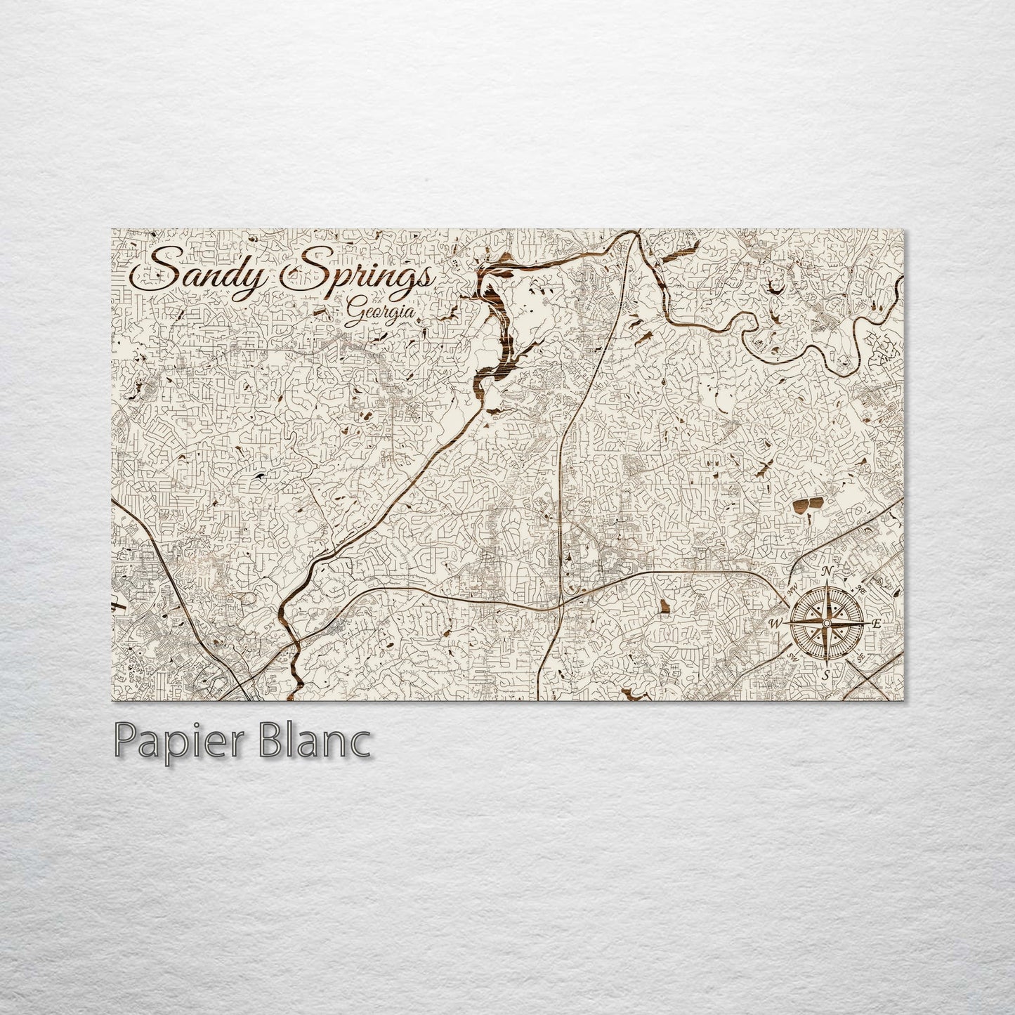 Sandy Springs, Georgia Street Map