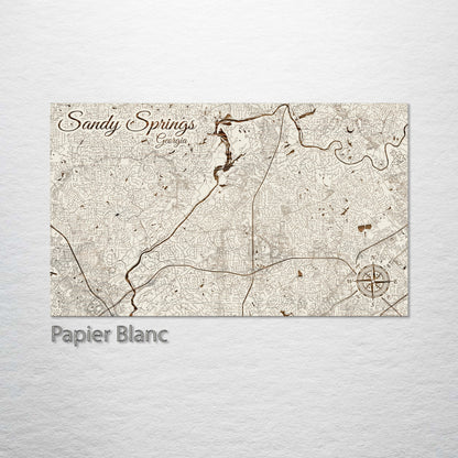 Sandy Springs, Georgia Street Map