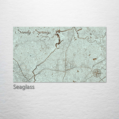 Sandy Springs, Georgia Street Map