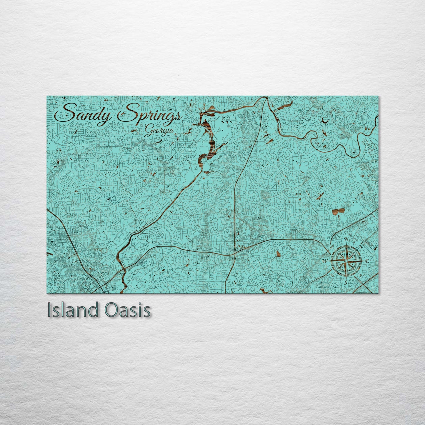 Sandy Springs, Georgia Street Map