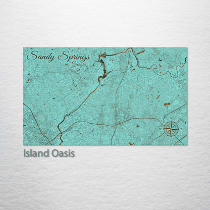 Sandy Springs, Georgia Street Map