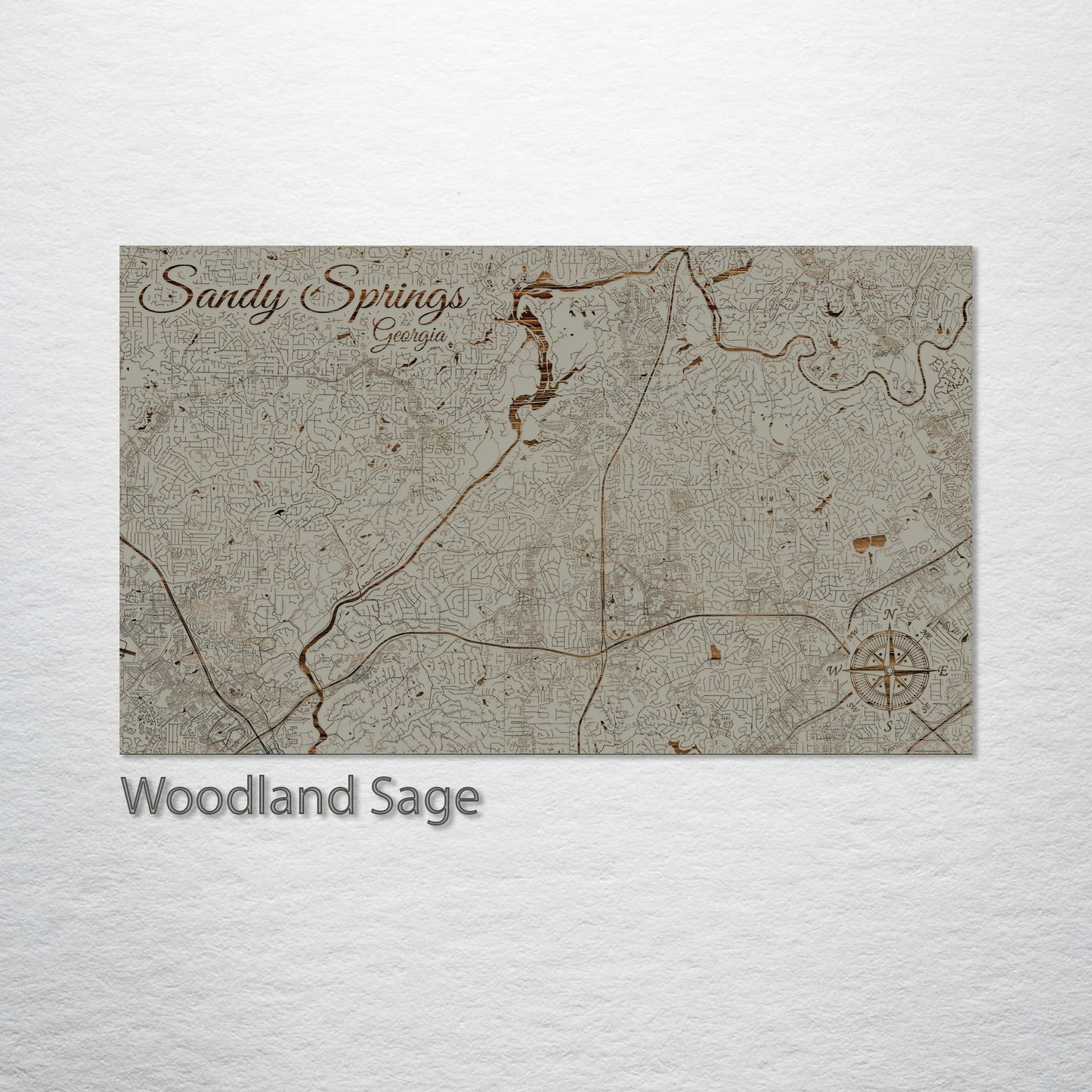 Sandy Springs, Georgia Street Map