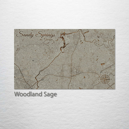 Sandy Springs, Georgia Street Map