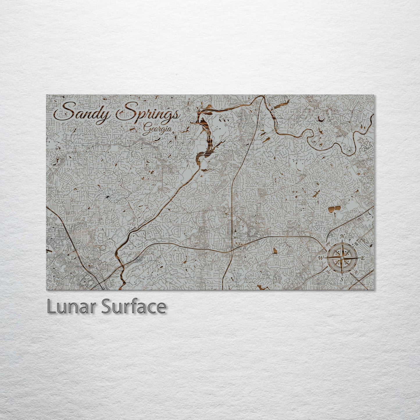 Sandy Springs, Georgia Street Map