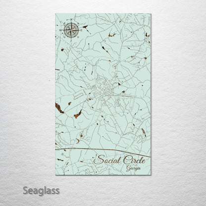 Social Circle, Georgia Street Map