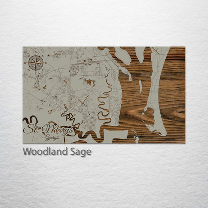 St. Marys, Georgia Street Map