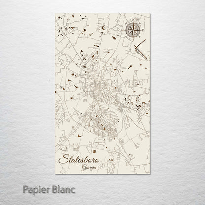 Statesboro, Georgia Street Map