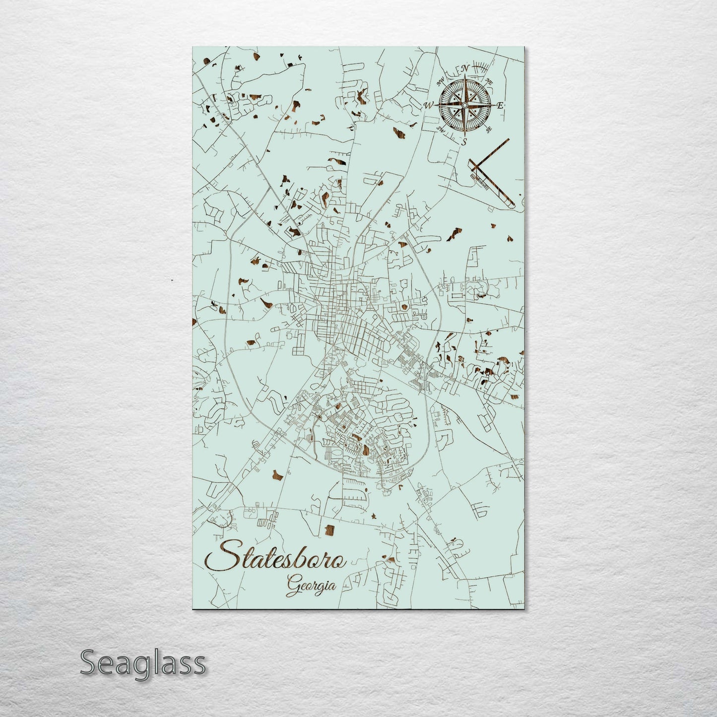 Statesboro, Georgia Street Map